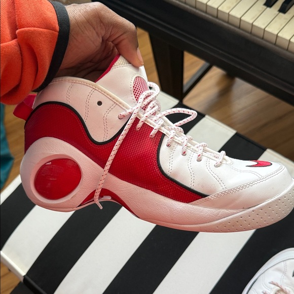 Nike Red and White Athletic Shoes - Picture 2 of 4